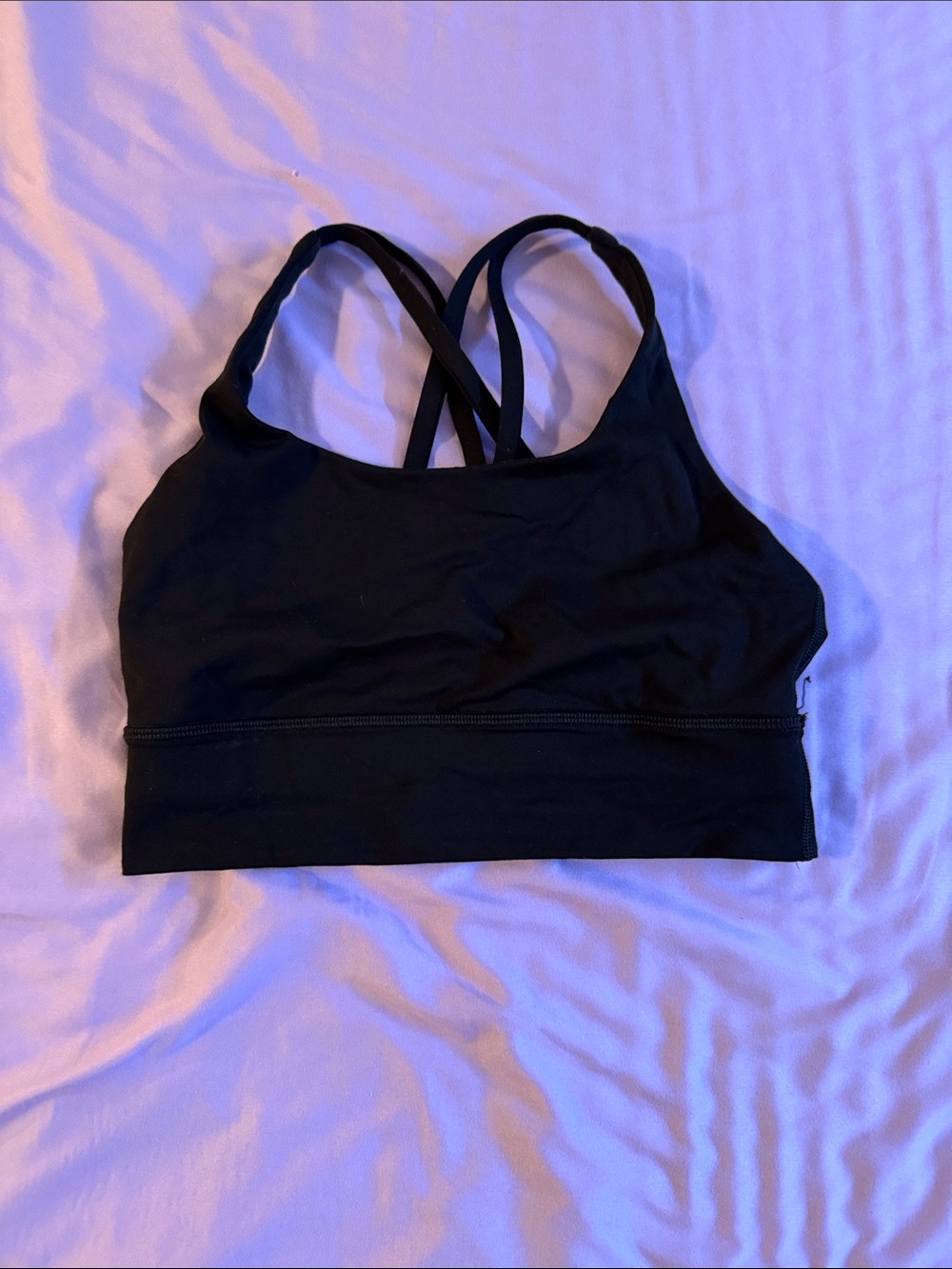 lululemon athletica Black Strappy Sports Bra